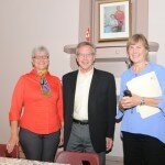 "On Reading Alice Munro" panelists (l-r) Mary Wolfe, Gary Draper, Kim Jernigan