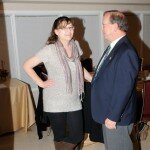 Sponsors - Deb Sholdice of Blyth Festival and Dave Riach of the Township of North Huron