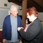 Wayson Choy with Finalist Marilyn Kleiber